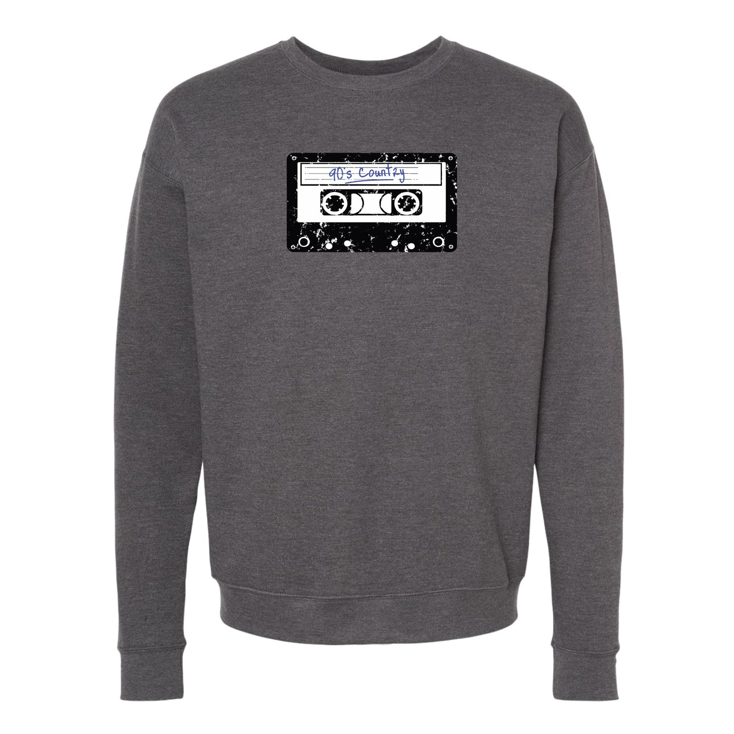 90s Country Cassette Crewneck Sweatshirt