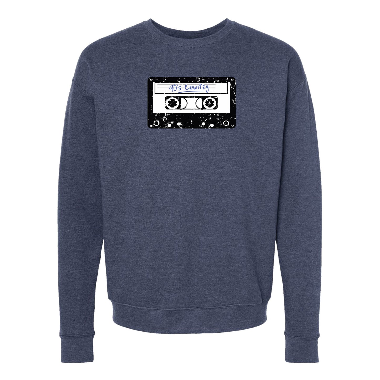 90s Country Cassette Crewneck Sweatshirt