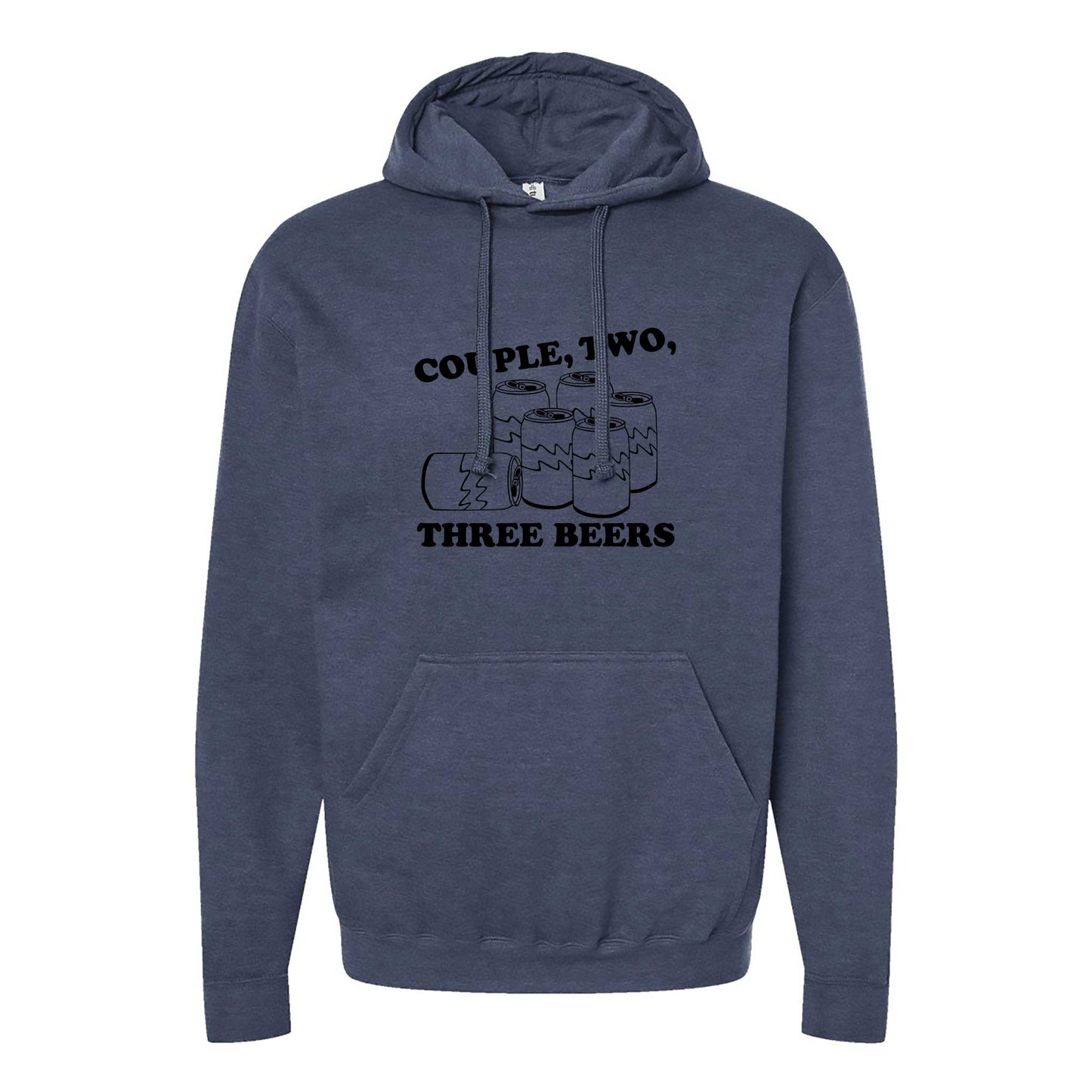 Couple, Two, Three Beers Hoodie