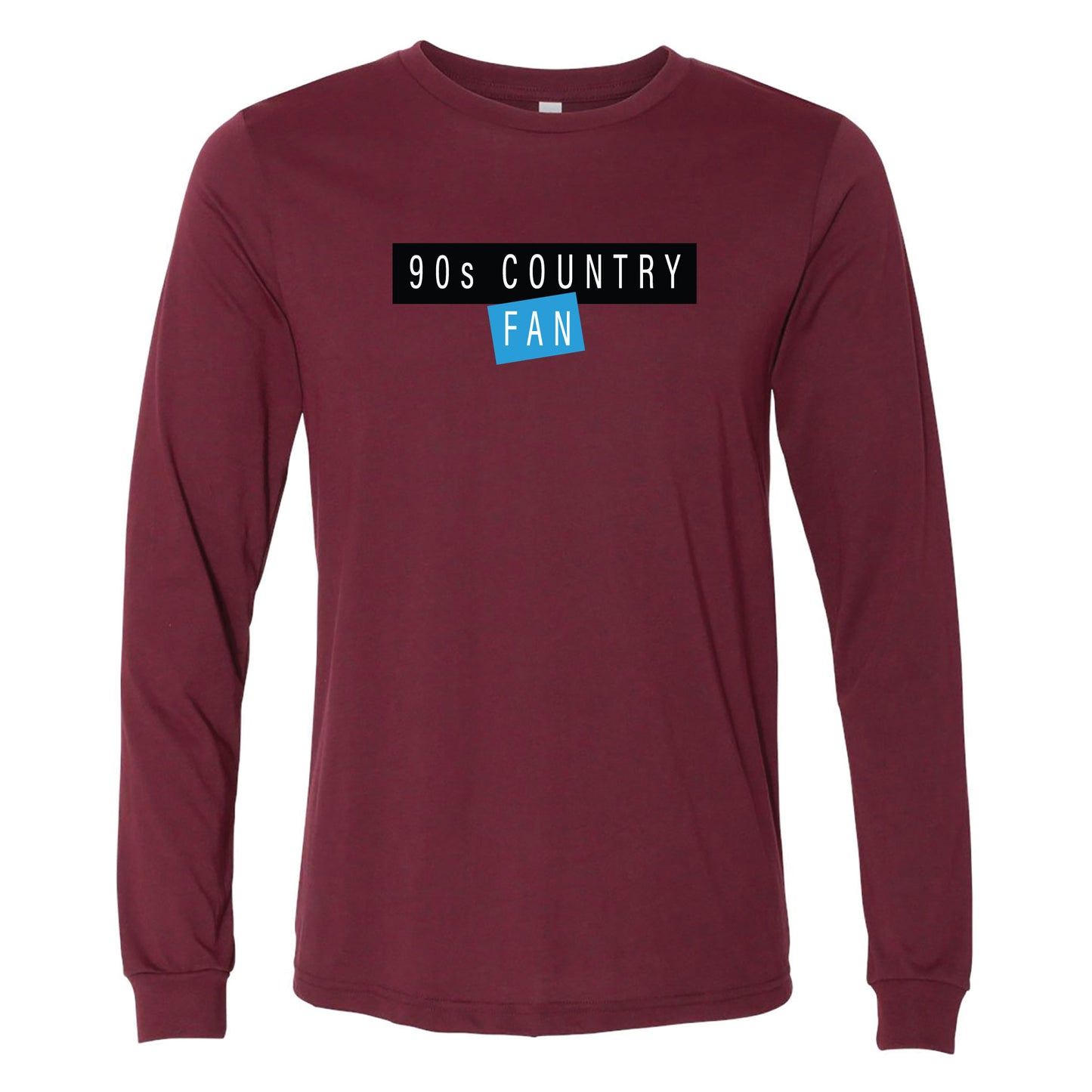 90s Country Fan Long Sleeve T-Shirt