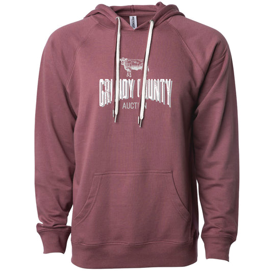 Grundy County Auction Lightweight Hoodie