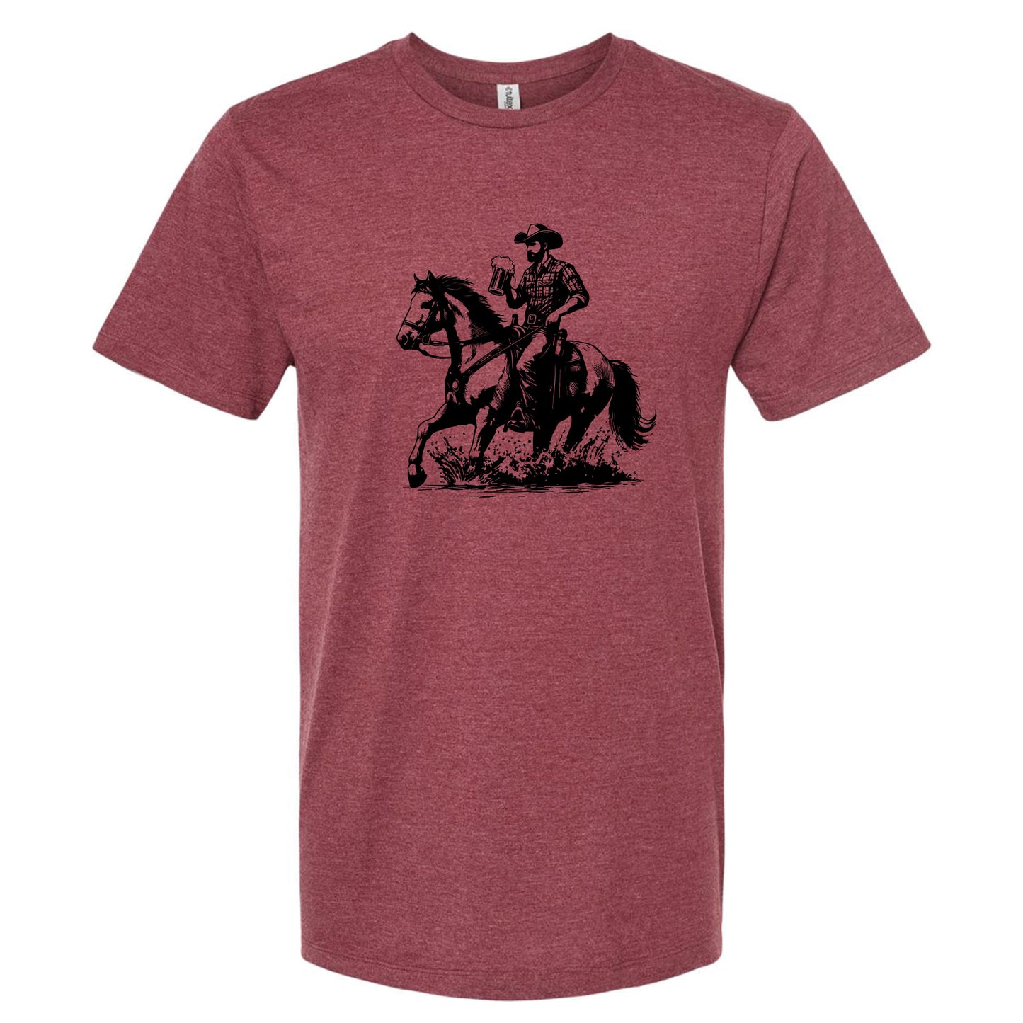 Cowboy Horse Beer T-Shirt