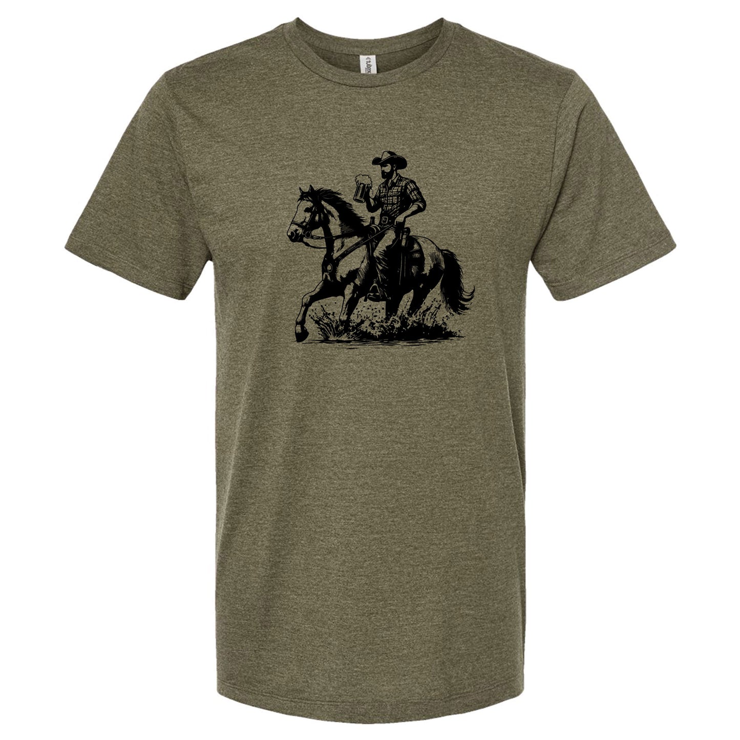 Cowboy Horse Beer T-Shirt