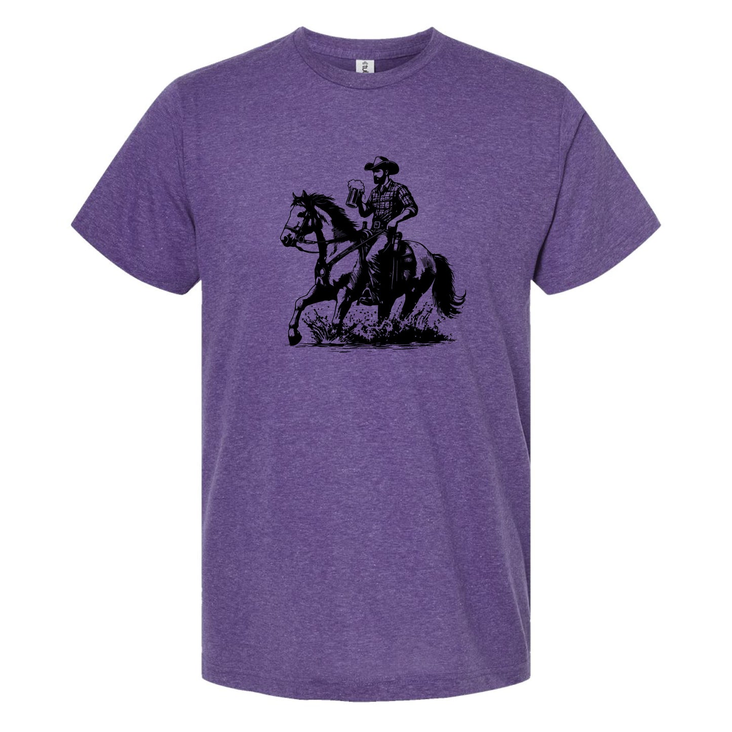 Cowboy Horse Beer T-Shirt