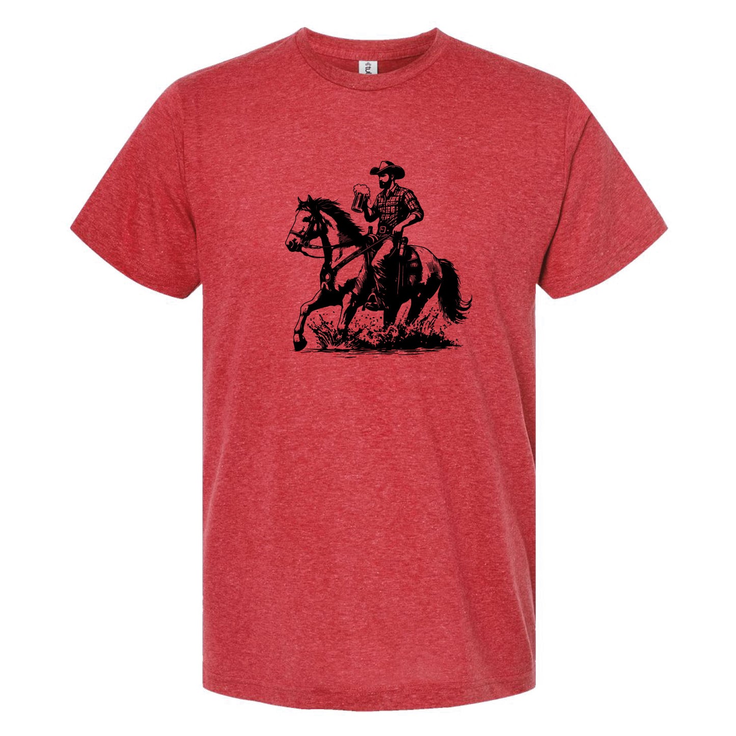 Cowboy Horse Beer T-Shirt