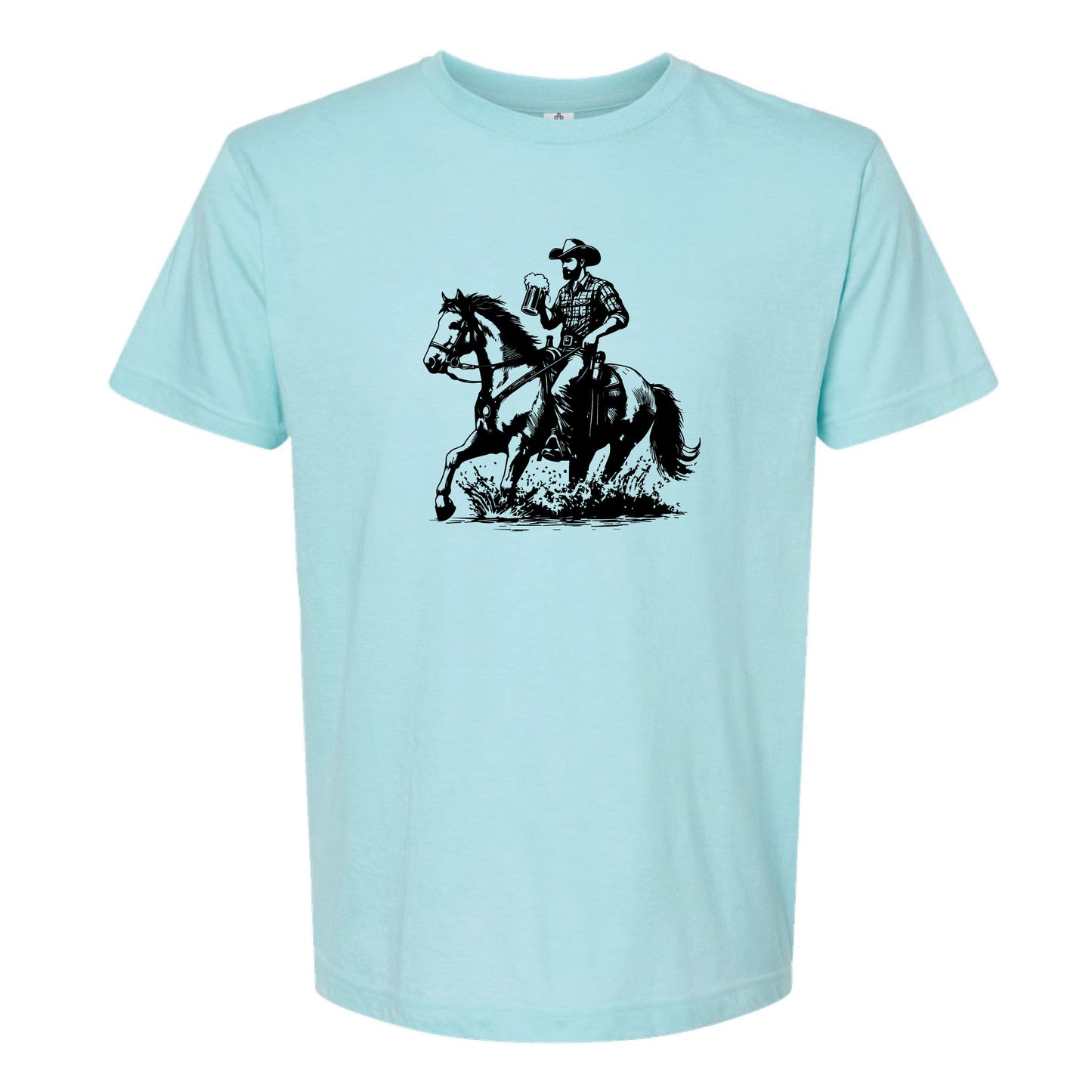 Cowboy Horse Beer T-Shirt