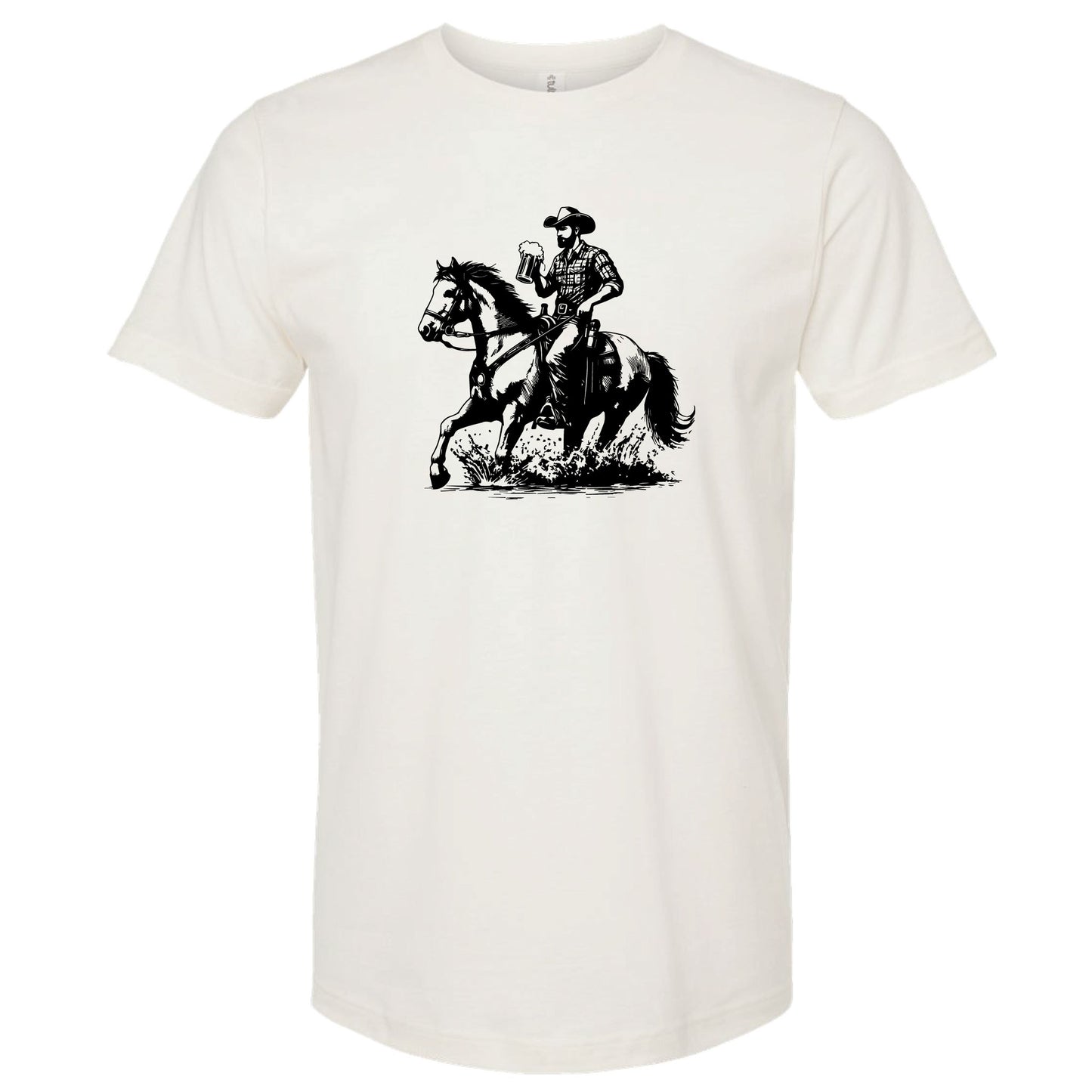 Cowboy Horse Beer T-Shirt