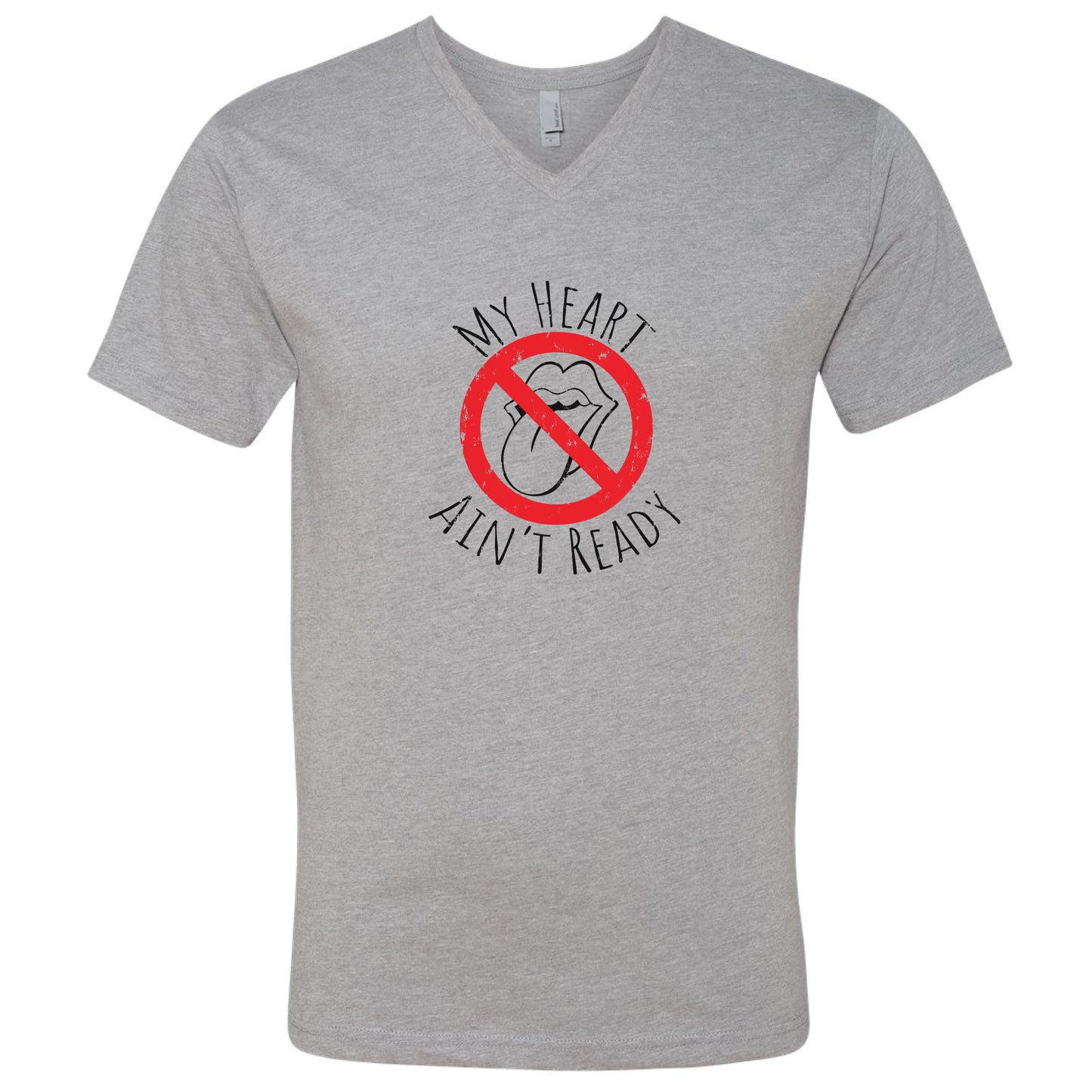 My Heart Ain’t Ready V-Neck T-Shirt