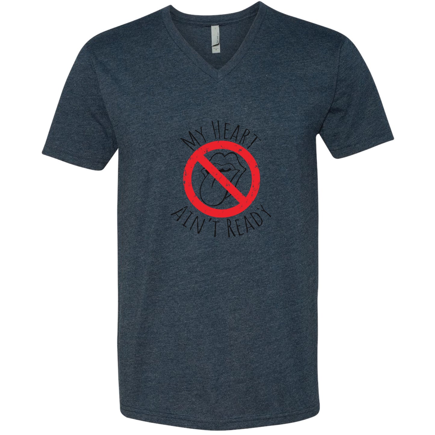 My Heart Ain’t Ready V-Neck T-Shirt
