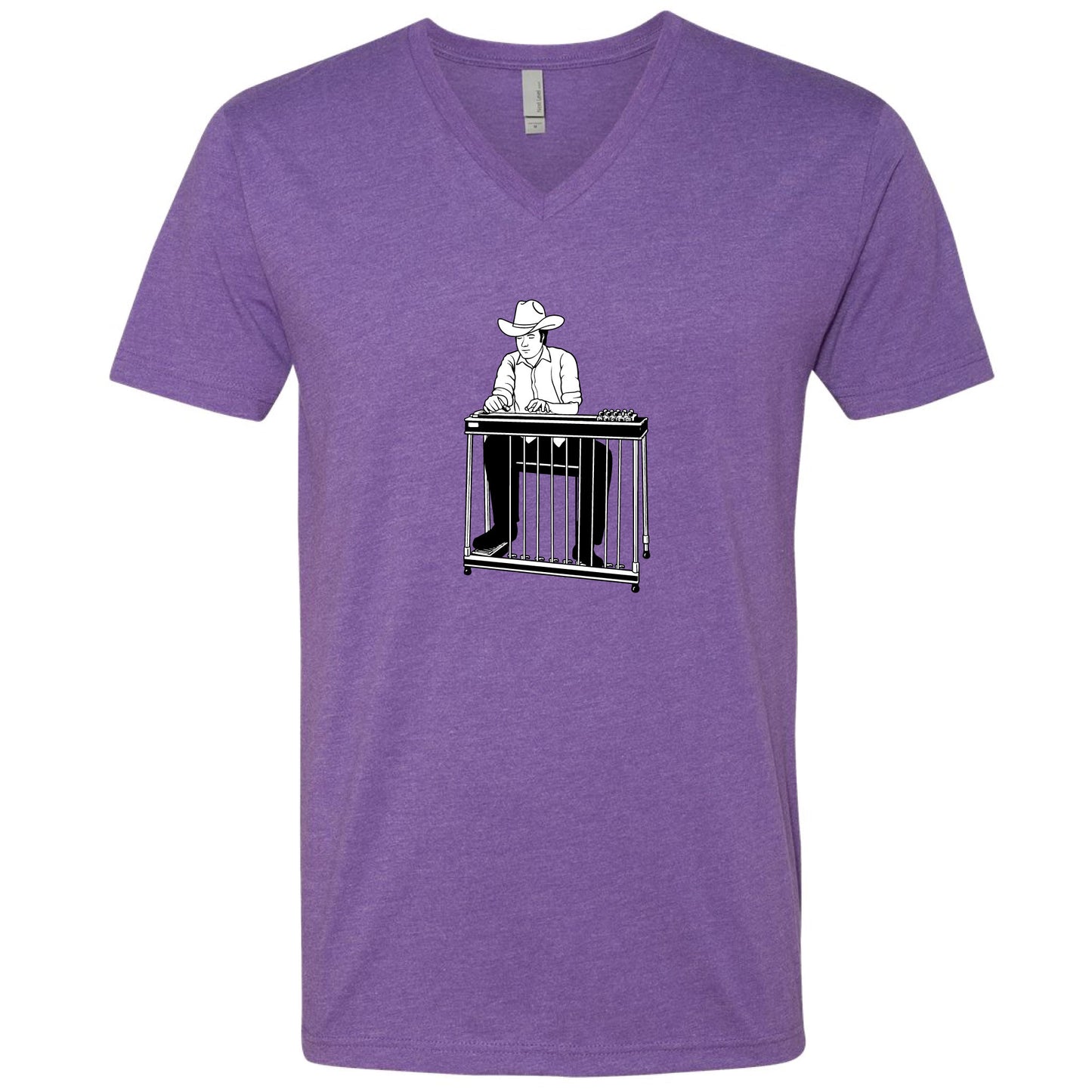 Steel Guitar V-Neck T-Shirt