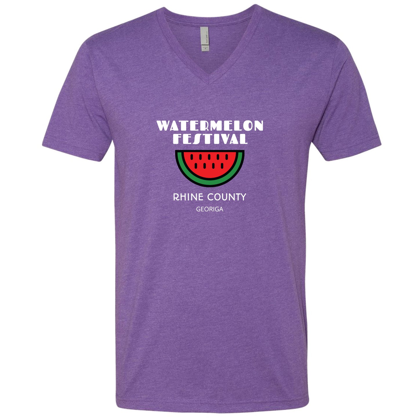 Watermelon Festival V-Neck T-Shirt