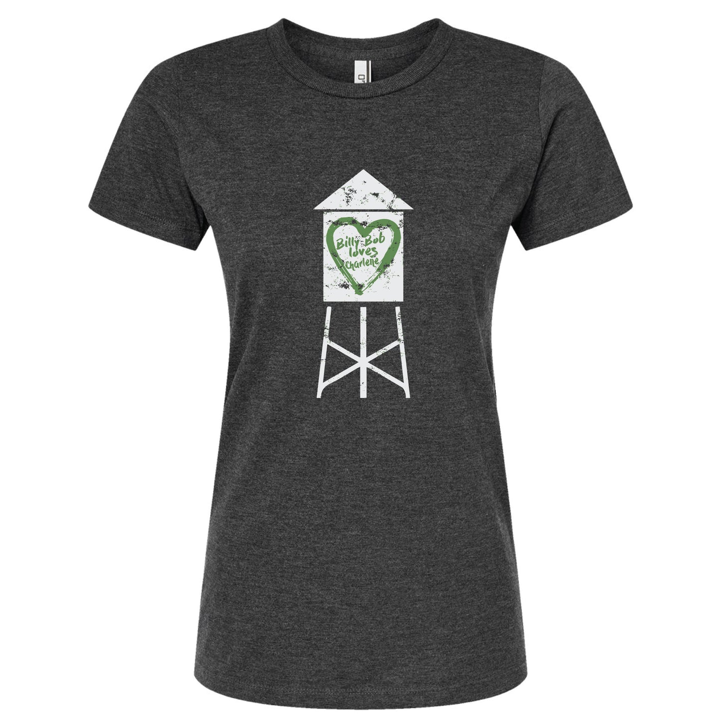 Billy Bob Loves Charlene Women's Slim Fit T-Shirt