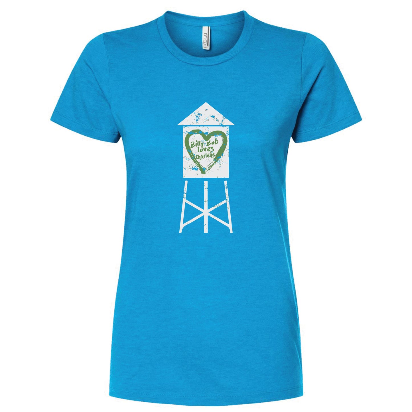 Billy Bob Loves Charlene Women's Slim Fit T-Shirt