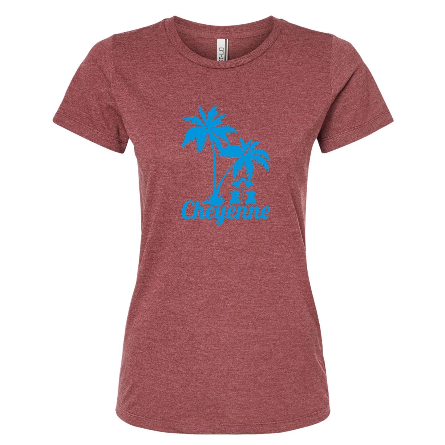 Beaches of Cheyenne Women's Slim Fit T-Shirt