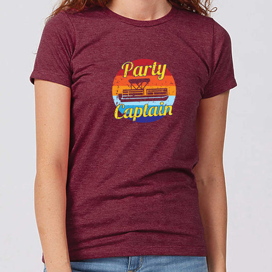 Party Captain Women's Slim Fit T-Shirt