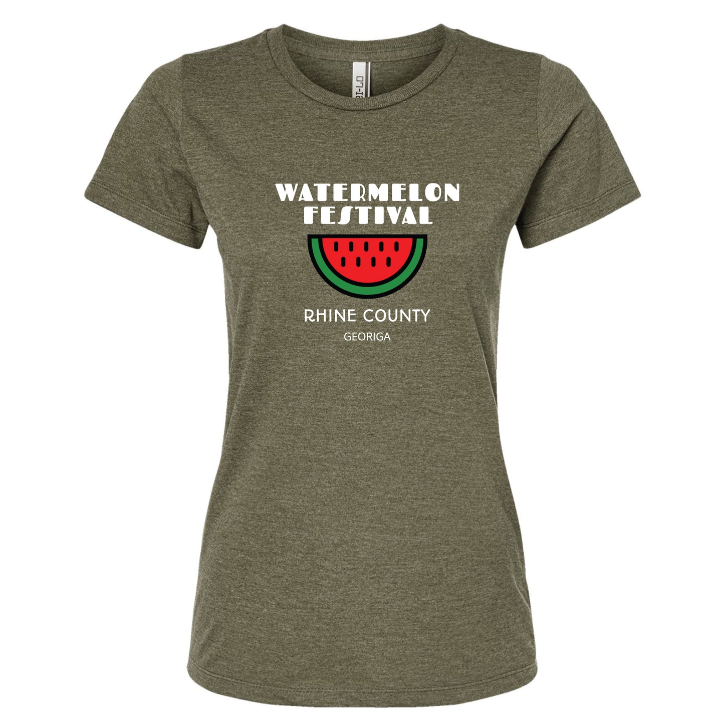 Watermelon Festival Women's Slim Fit T-Shirt