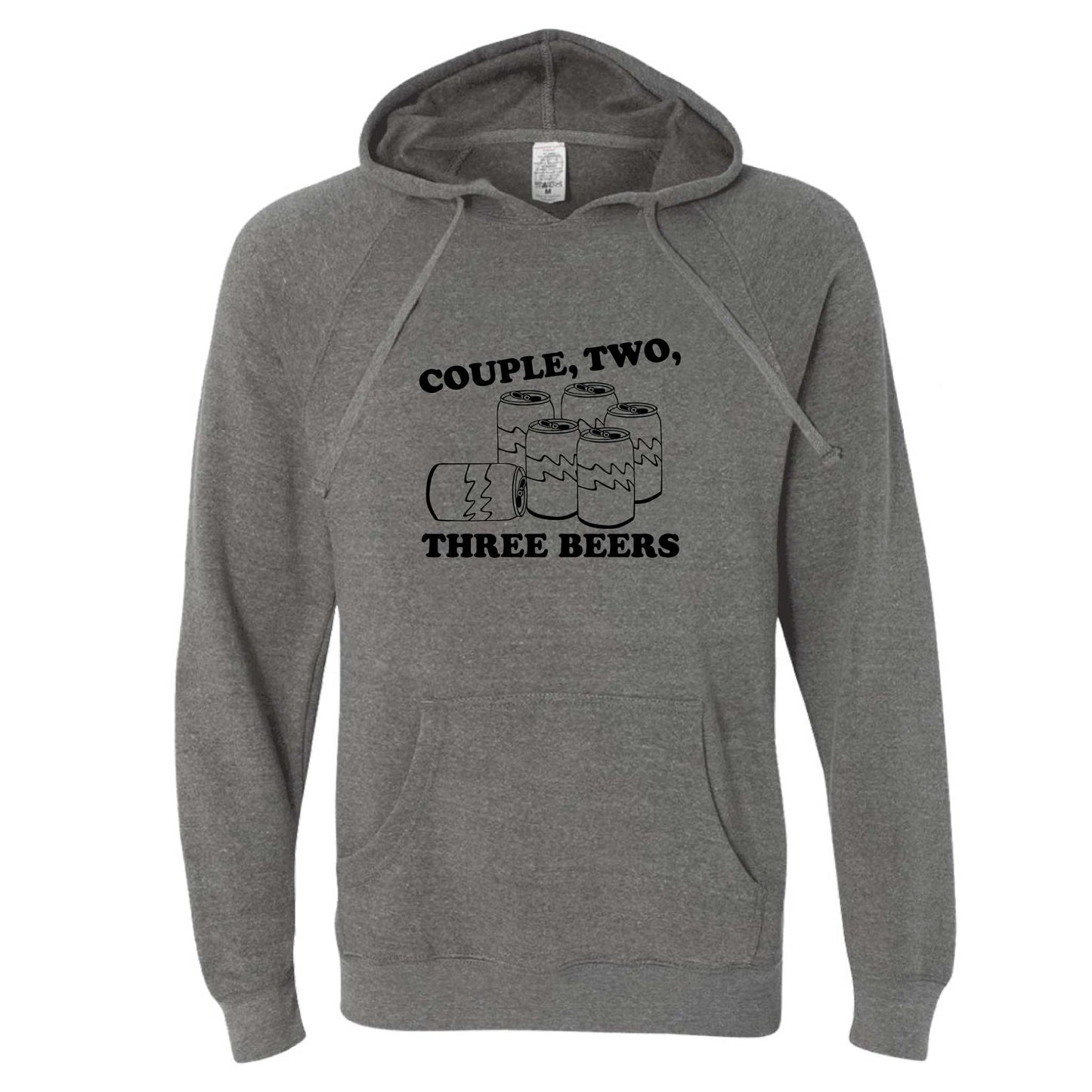 Couple, Two, Three Beers Hoodie