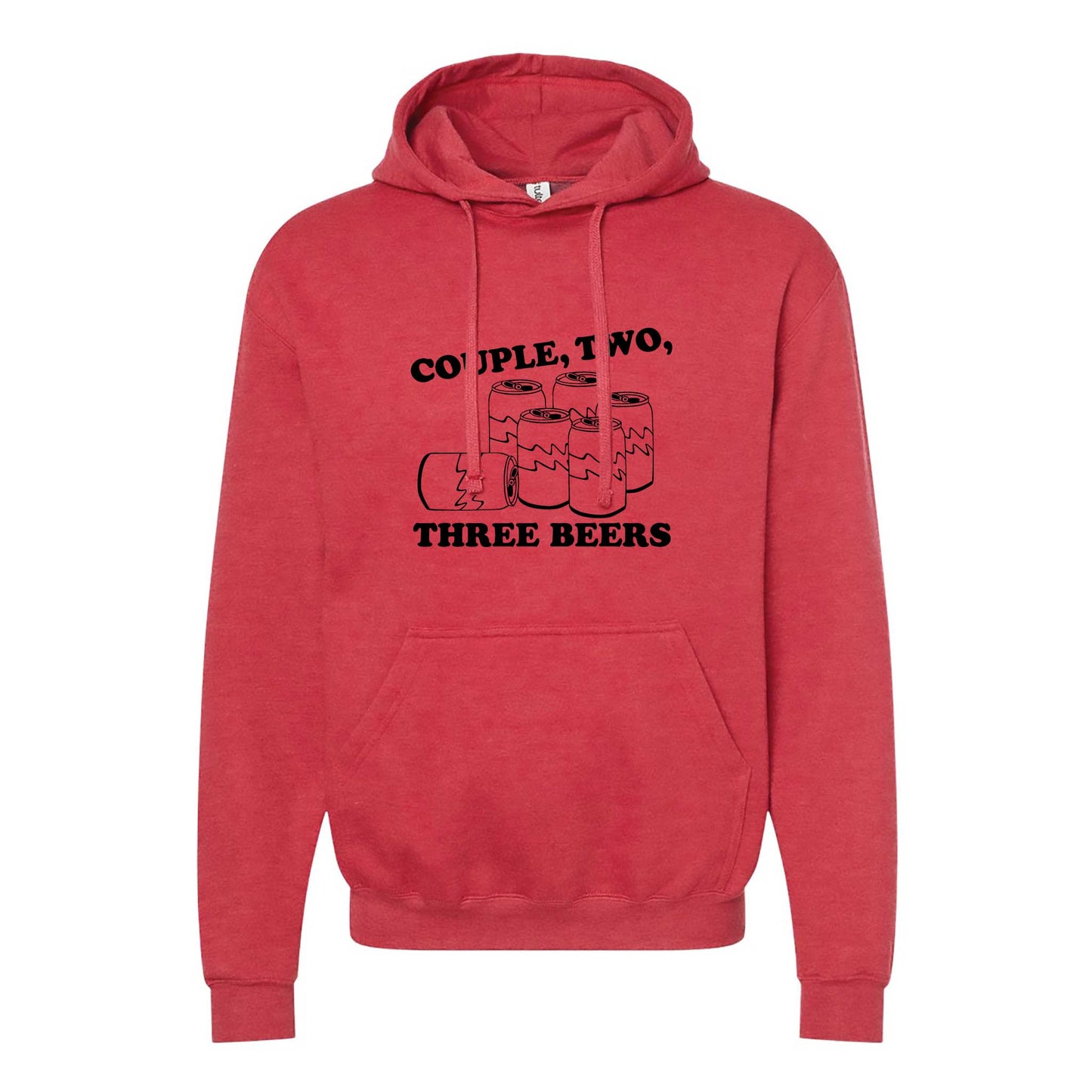 Couple, Two, Three Beers Hoodie