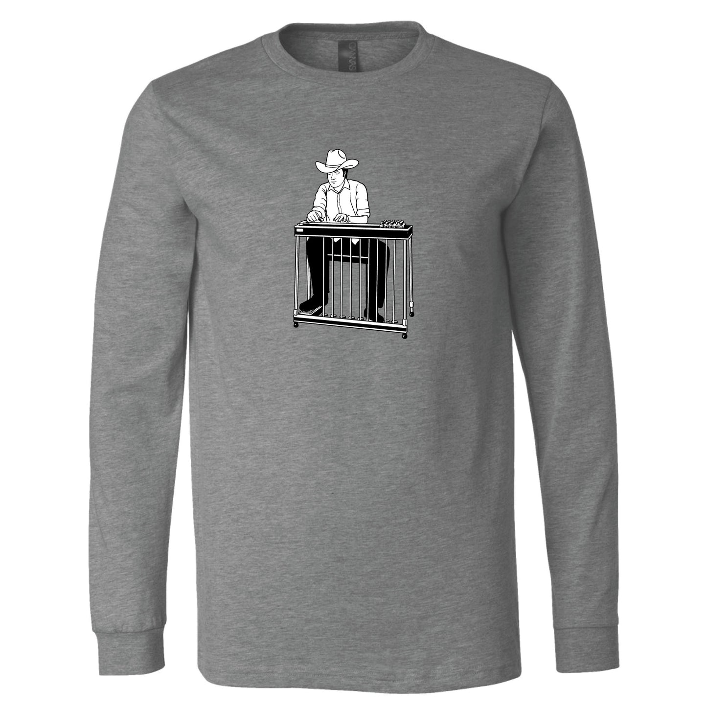 Steel Guitar Long Sleeve T-Shirt