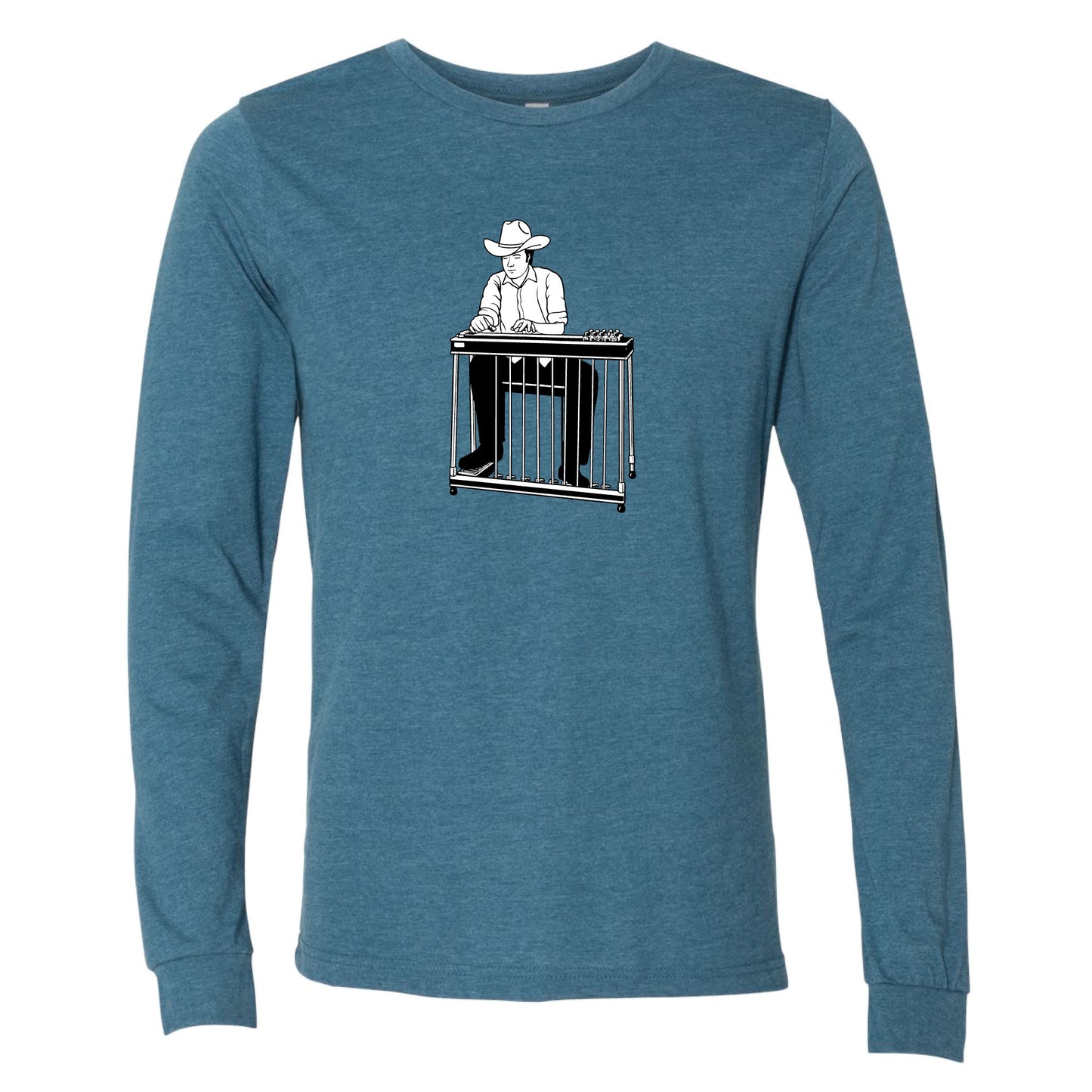 Steel Guitar Long Sleeve T-Shirt