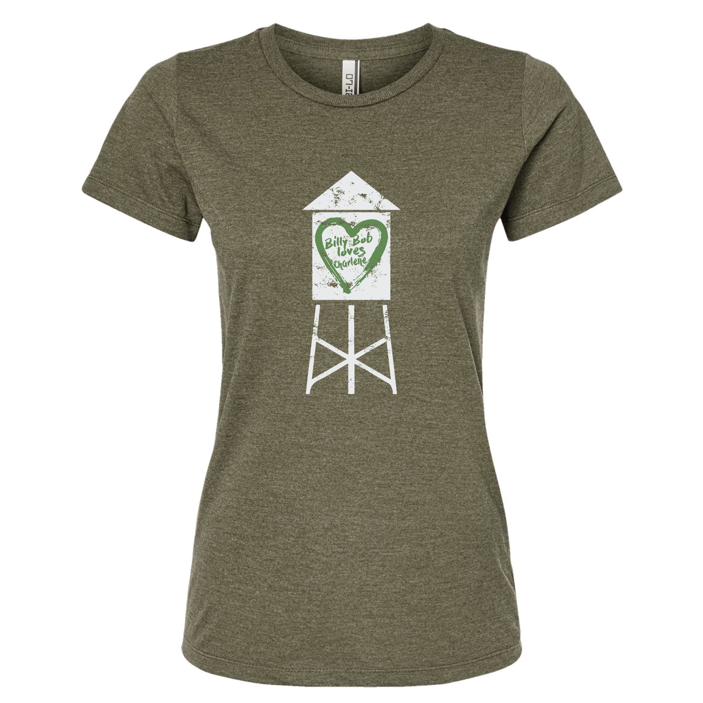 Billy Bob Loves Charlene Women's Slim Fit T-Shirt