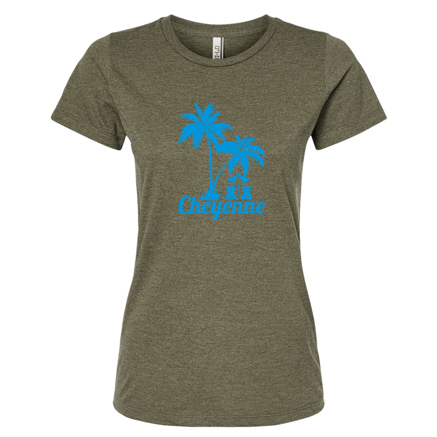 Beaches of Cheyenne Women's Slim Fit T-Shirt