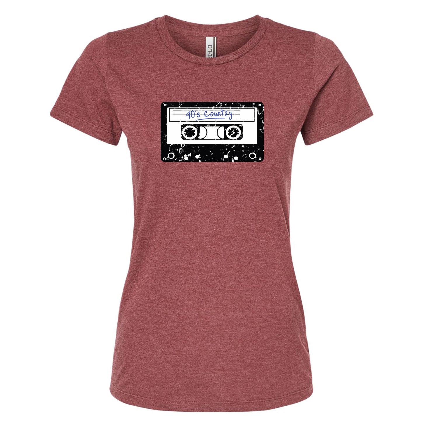 90s Country Cassette Women's Slim Fit T-Shirt