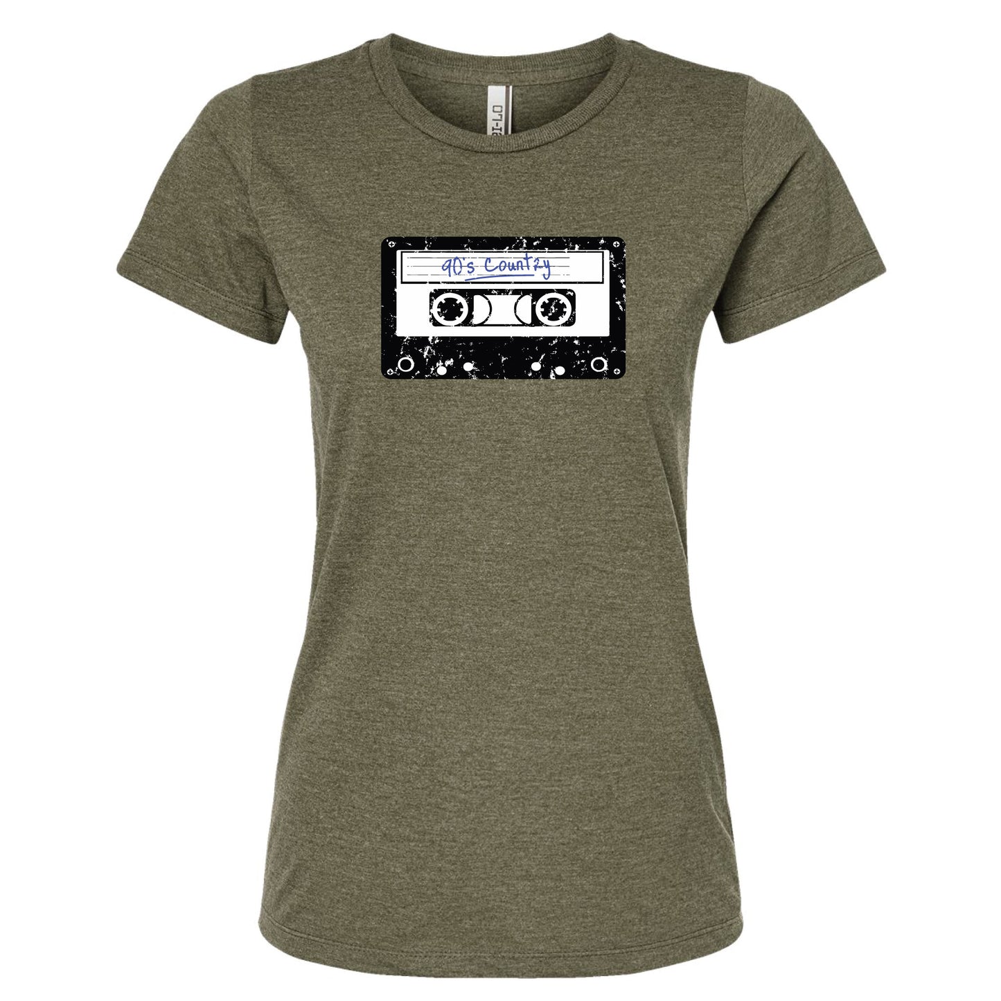 90s Country Cassette Women's Slim Fit T-Shirt