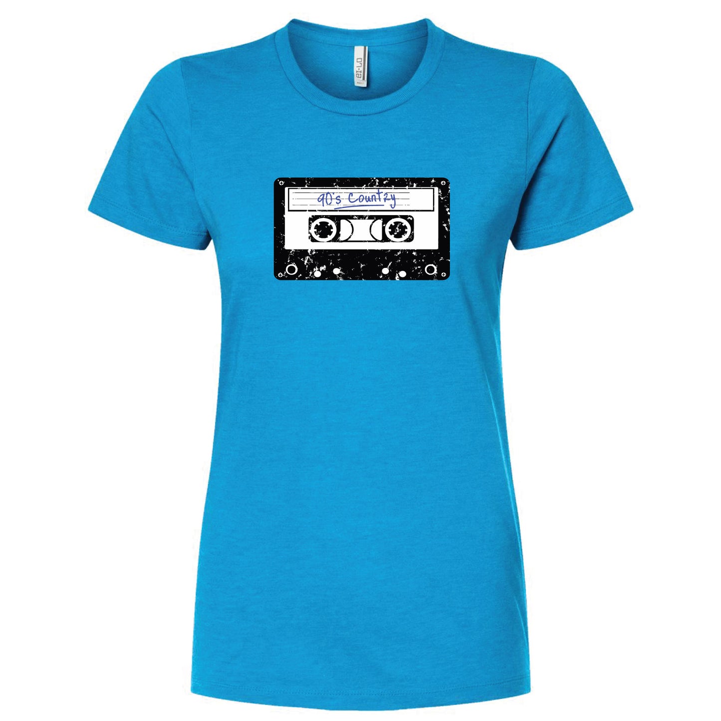 90s Country Cassette Women's Slim Fit T-Shirt