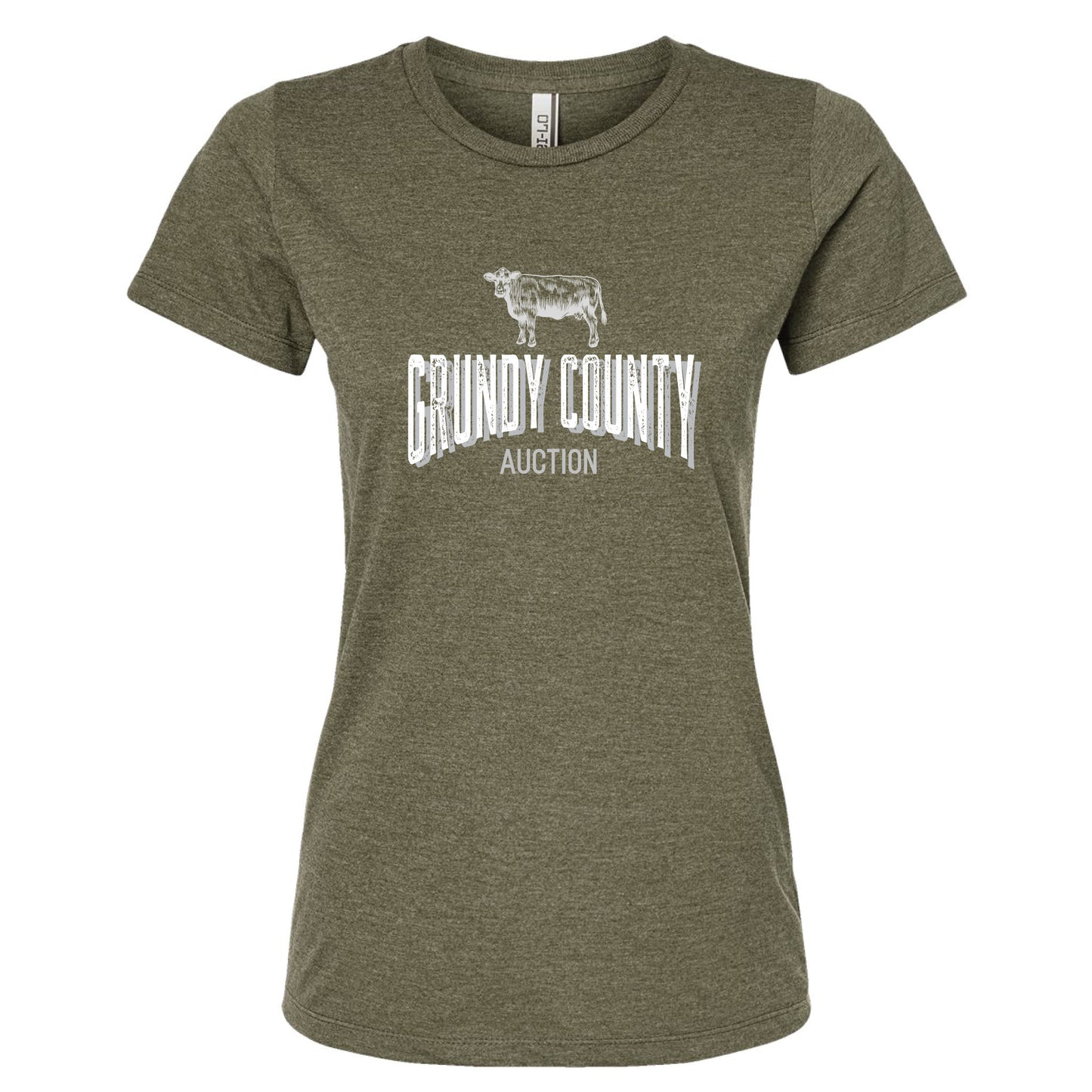 Grundy County Auction Women's Slim Fit T-Shirt